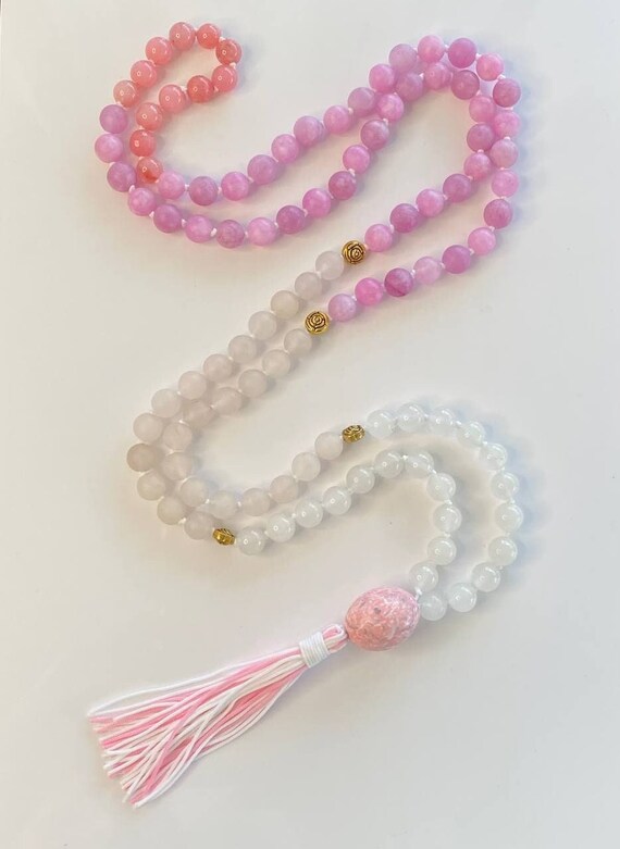 Calming moonstone mala cheap with 108 beads