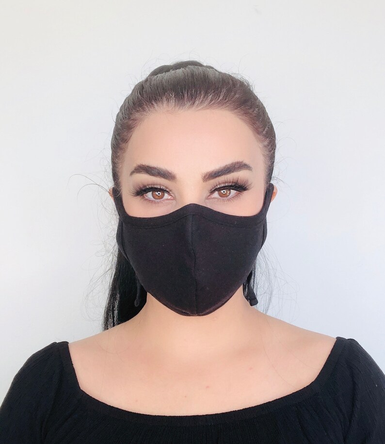 Super soft bamboo face mask bamboo cotton2 layers with Etsy