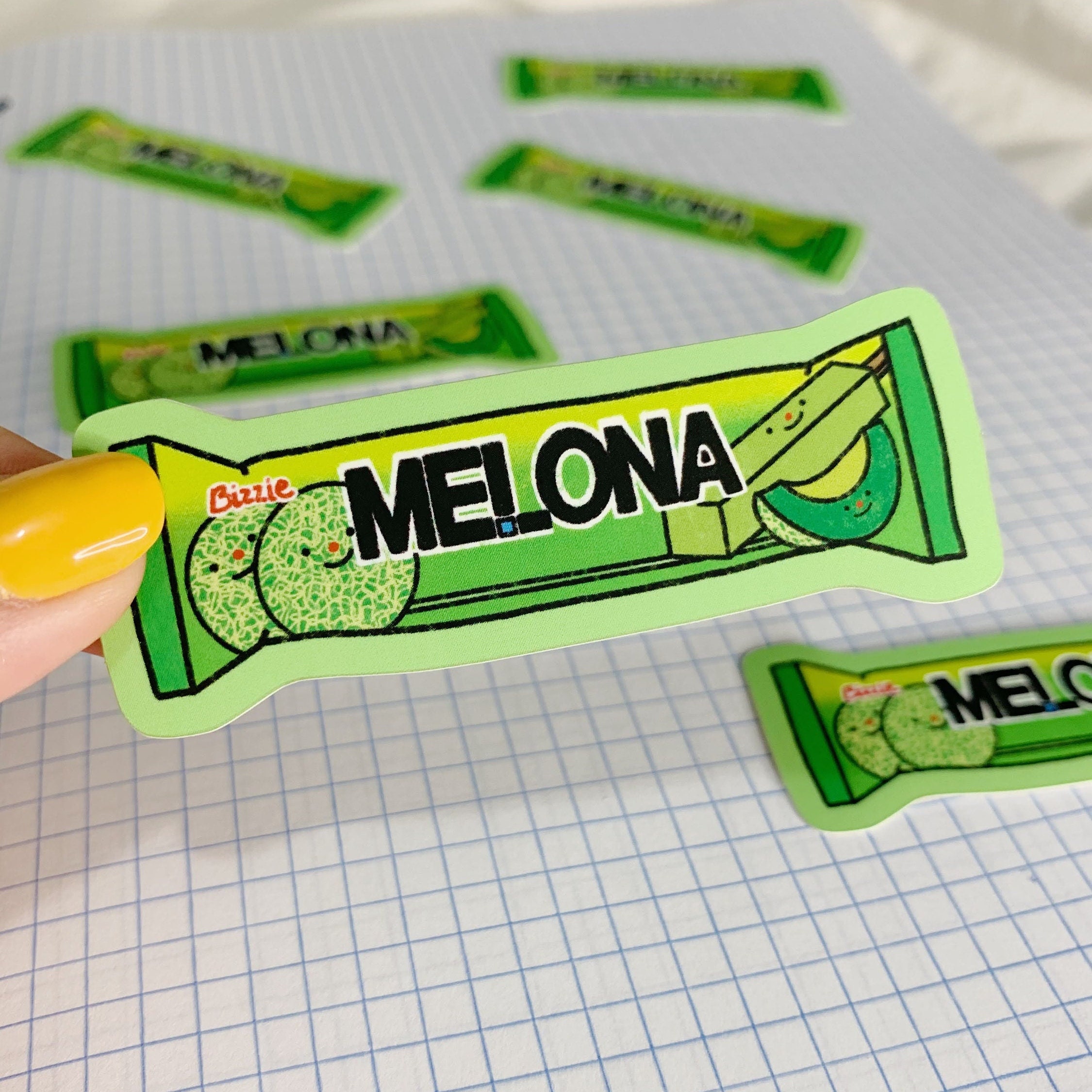 Korean Ice Cream Bar Cute Kawaii Decal Stickers Etsy Canada