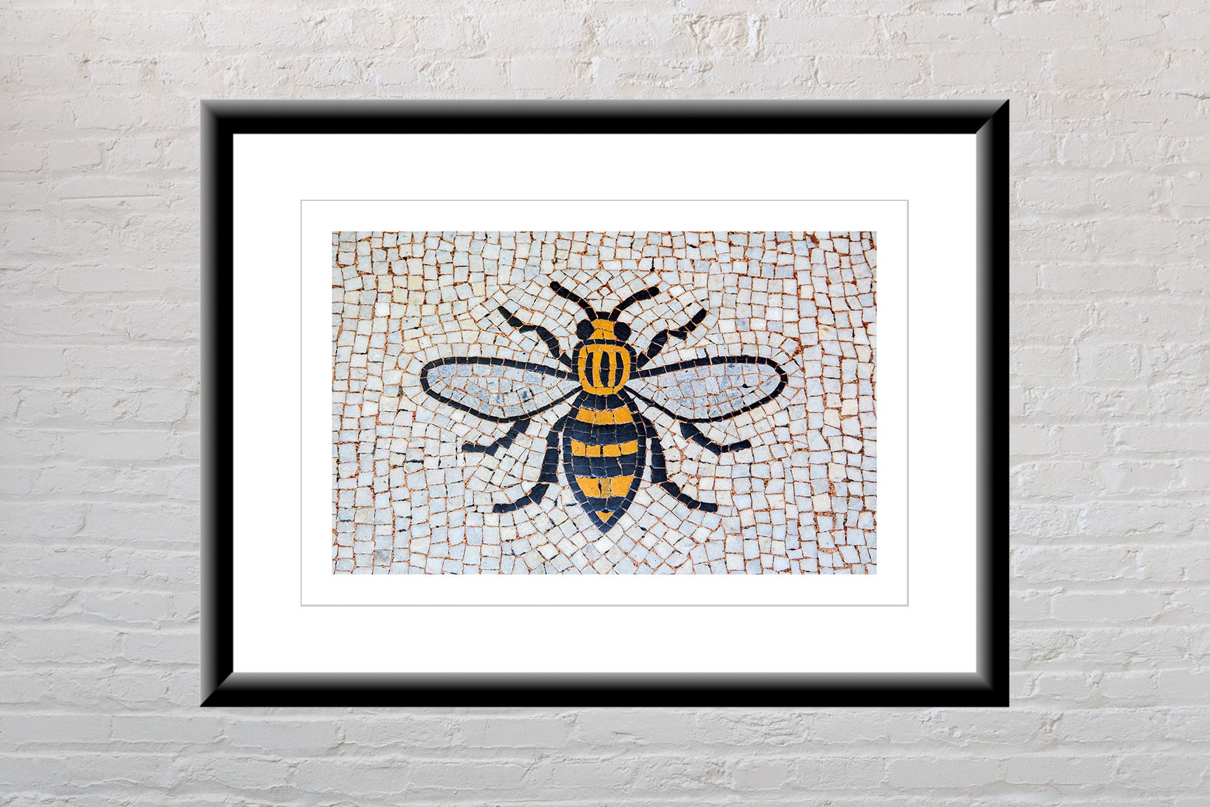 Manchester Bee / Worker Bee / Mosaic / Tiles / Fine Art / Photo / Print / Manchester Town Hall
