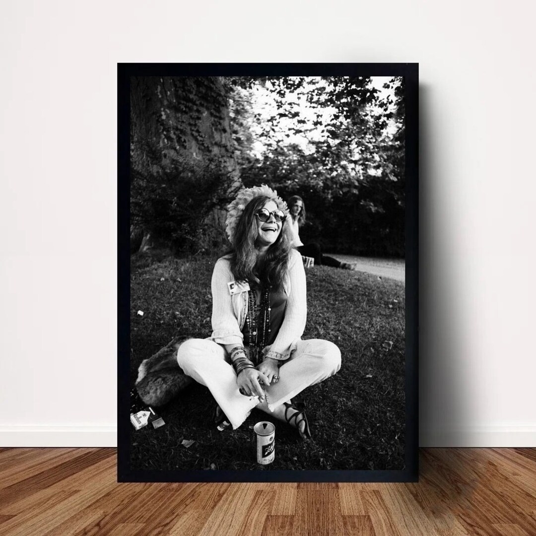 Janis Joplin Music Poster Canvas Wall Art Home Decor no Frame - Etsy