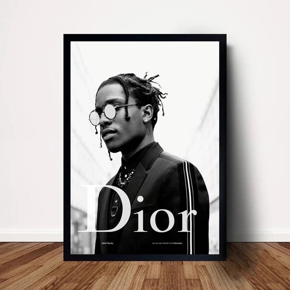 ASAP Rocky Dior Poster  Fashion  Gallerixcouk