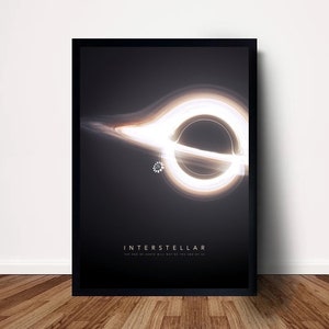 Interstellar Movie Poster Canvas Wall Art Home Decor (No Frame)