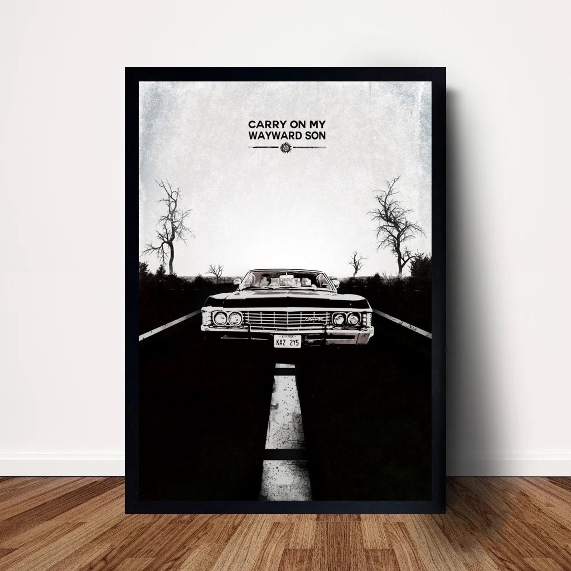 Discover Supernatural Movie Poster Canvas Wall Art Home Decor