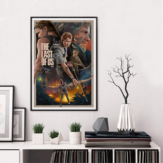 The Last of Us Game Poster Canvas Wall Art Home Decor no - Etsy