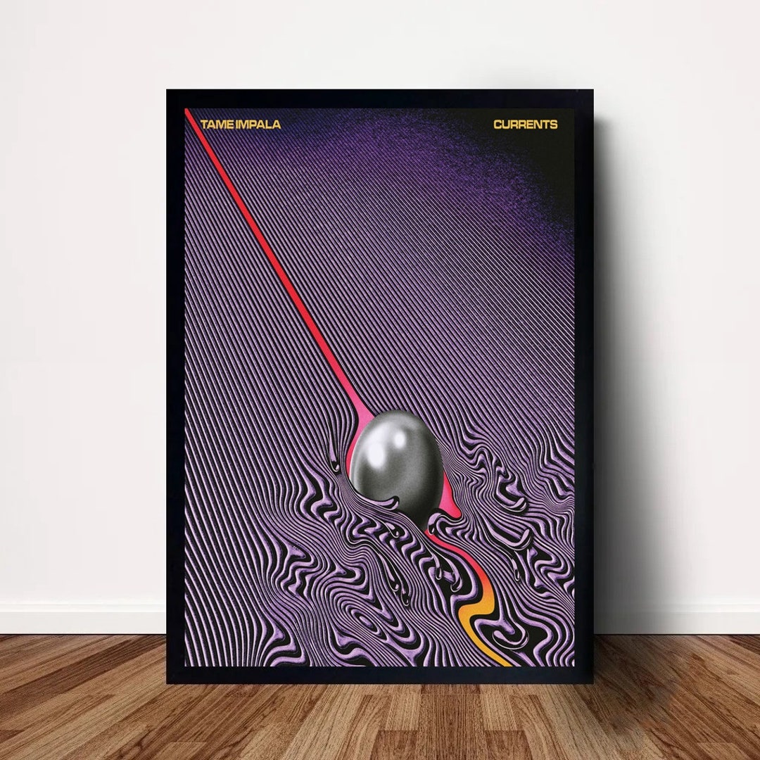 Tame Impala Currents Album Cover Poster Canvas Wall Art Home
