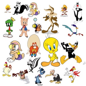 20 pieces of Looney Tunes Characters