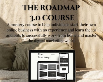 COMMERCIAL USE  -ROADMAP 3.0 course -- master an online business. mrr/plr