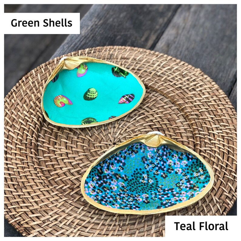 Extra Large Clam Shell Trinket Dish Etsy