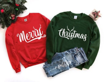 xmas couple sweaters