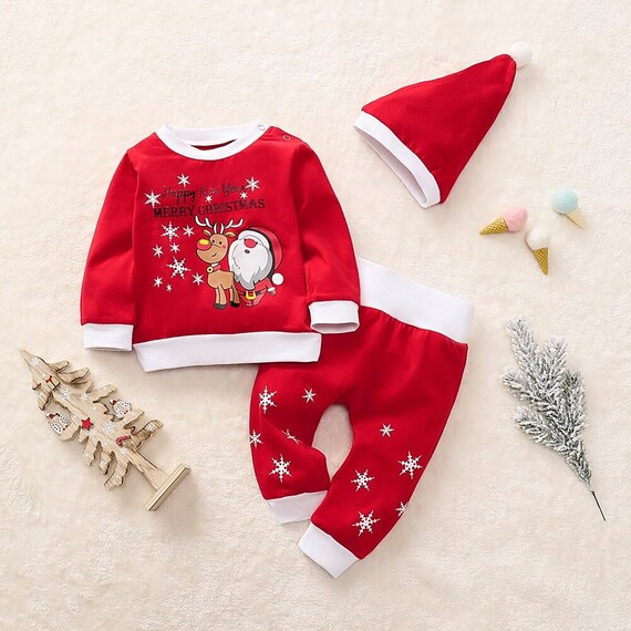 baby boy santa outfit