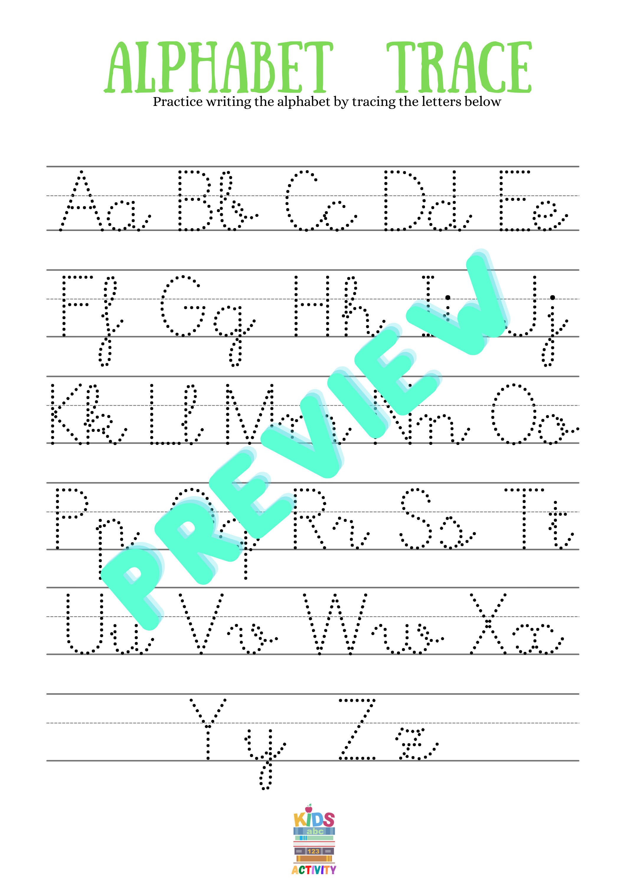 cursive letters montessori printables prewriting printable etsy