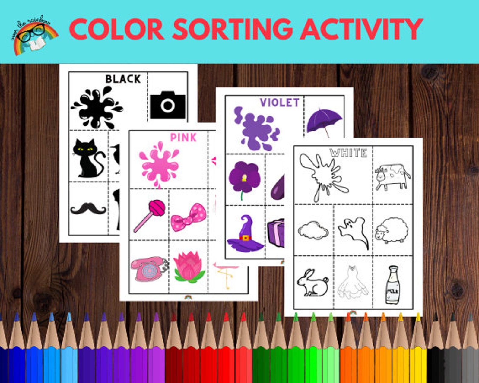 Color Sorting Printable