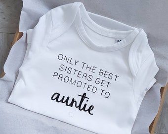 favourite auntie baby grow