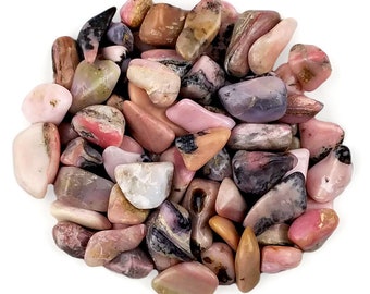 One Tumbled Pink Opal TPO1