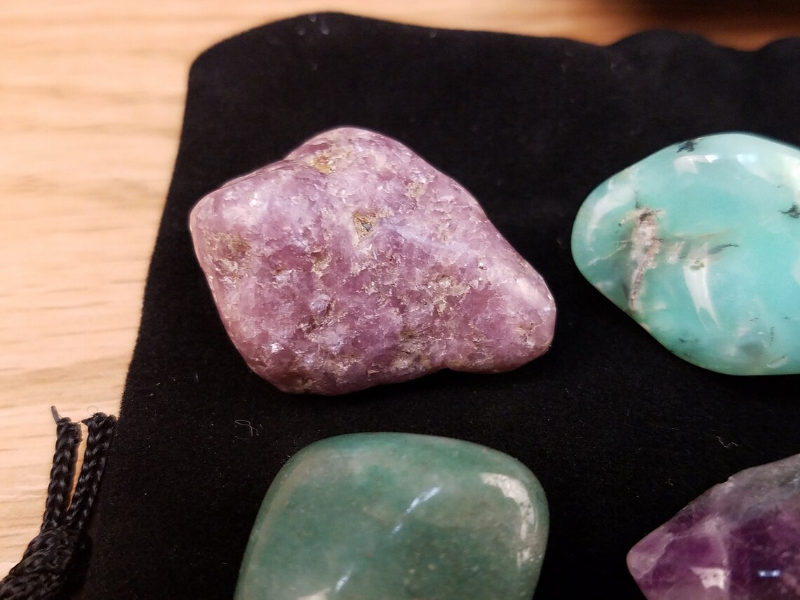 Kit Astrológico Piscis Piedras de Elementos de Agua Etsy