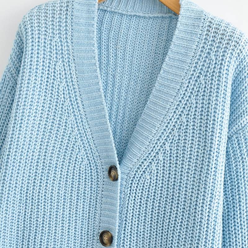Autumn Winter Spring Casual Oversized Knitted Cardigan - Etsy