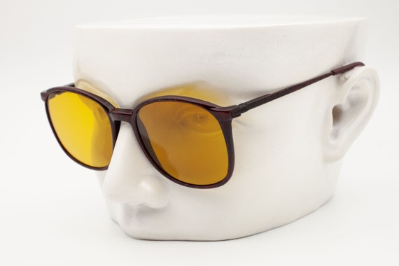 Rare Sirena -/100 Round Vintage Sunglasses, Italy… - image 1