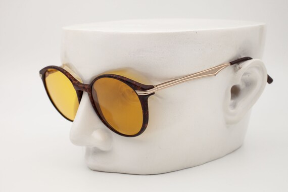 Sirena 201/66 - Rare Round Vintage Sunglasses, It… - image 3