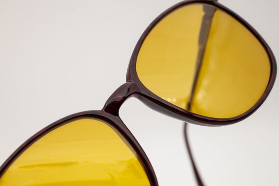 Rare Sirena -/100 Round Vintage Sunglasses, Italy… - image 6