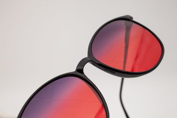 Sirena 102/34 Rare Round Vintage Sunglasses, Ital… - image 6