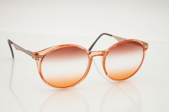 Sirena 201 - Rare Round Vintage Sunglasses, Italy… - image 4