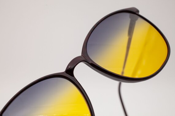 Rare Sirena 102/34 Round Vintage Sunglasses, Ital… - image 6
