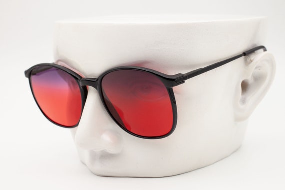 Sirena 102/34 Rare Round Vintage Sunglasses, Ital… - image 1