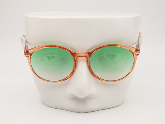 Sirena 201 - Rare Round Vintage Sunglasses, Italy 