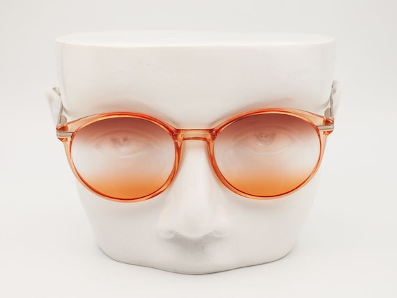 Sirena 201 - Rare Round Vintage Sunglasses, Italy… - image 1