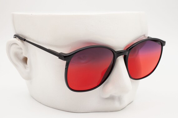 Sirena 102/34 Rare Round Vintage Sunglasses, Ital… - image 2