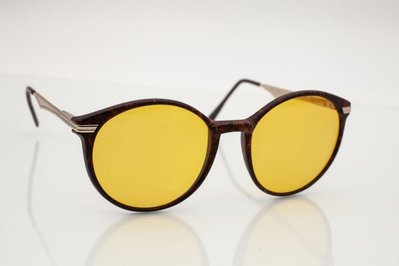 Sirena 201/66 - Rare Round Vintage Sunglasses, It… - image 4