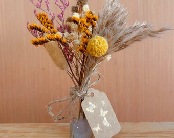 Mini Bouquet / Dried Floral Bouquet / Birthday Gift / Anniversary Gift / Wedding Favour / Tiny Bouquet / Gifts for Her / Forever Boquet