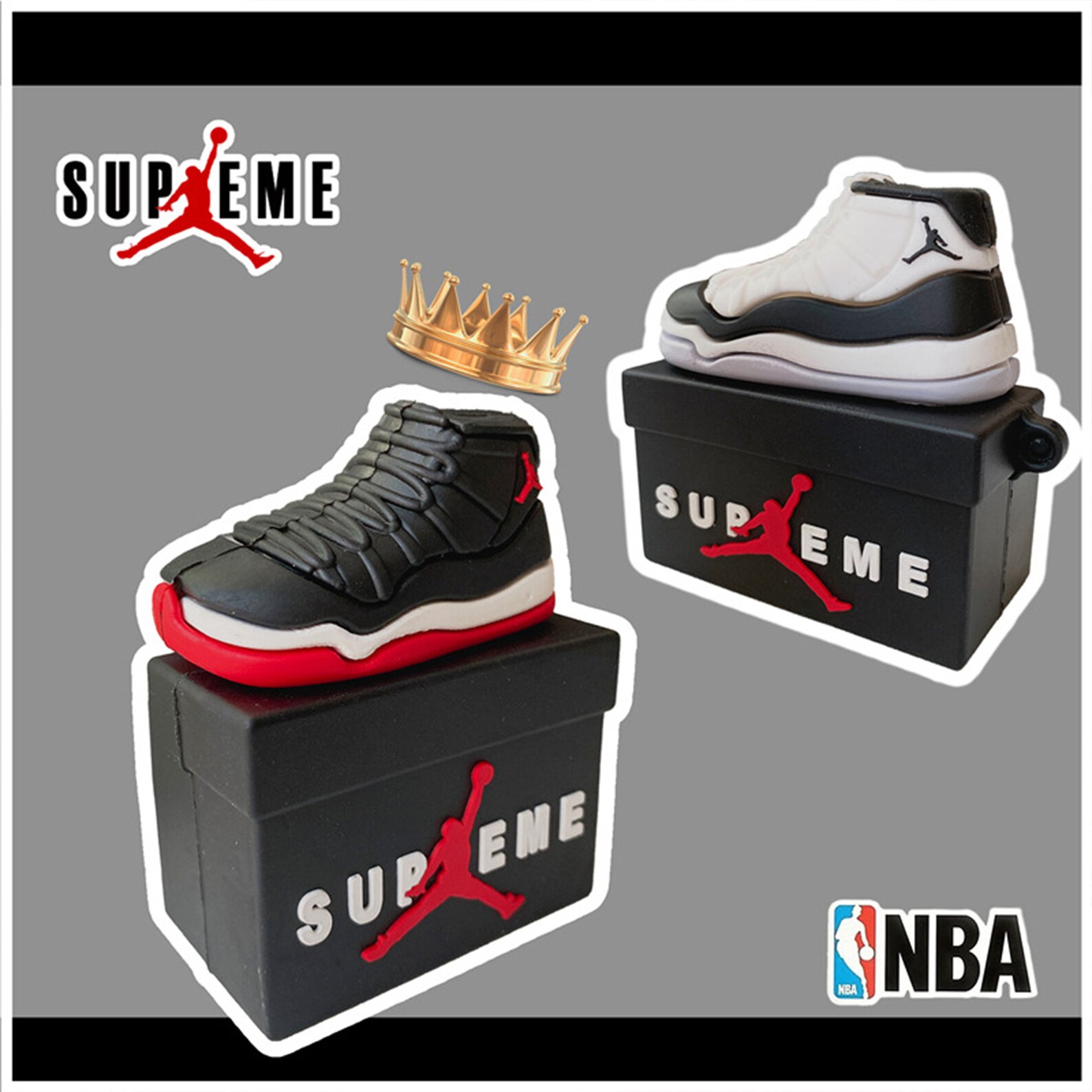Hypebeast Jordan Sneakerhead Shoe Box AirPod Case For AirPod Etsy