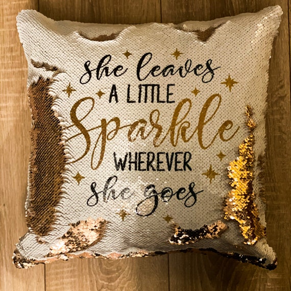 Etsy sequin pillow cheap