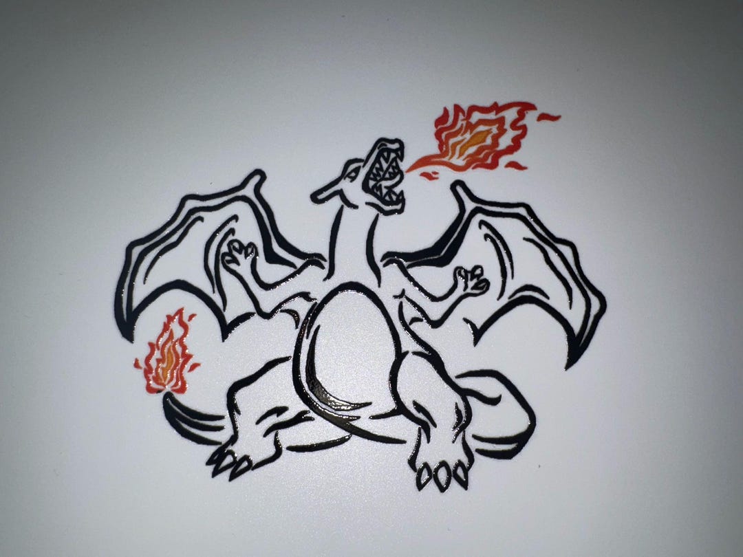 Nintendo DS Charizard Decal Pokemon – Waterproof Decal | Retro Gaming ...