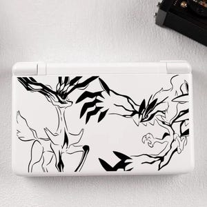AYN Thor Yveltal Xerneas Decal Pokemon Skin Decal | Console Retro Sticker | Perfect for Nintendo DS / Pocket DS / Retroid / Anbernic