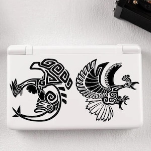 AYN Thor Lugia Ho-oh Aufkleber Pokemon Wasserfester Aufkleber | Konsolen Sticker Retro | Perfekt für Nintendo DS / Pocket DS / Retroid / Anbernic