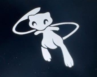 NDS Mew Decal Pkmn – Waterproof Decal | Retro Gaming Sticker | Perfect for Consoles like AYN Thor / Pocket DS / Retroid