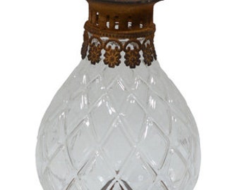 Lanterne magique, lanterne Eulalia en maison de campagne style shabby chic 24,5 cm