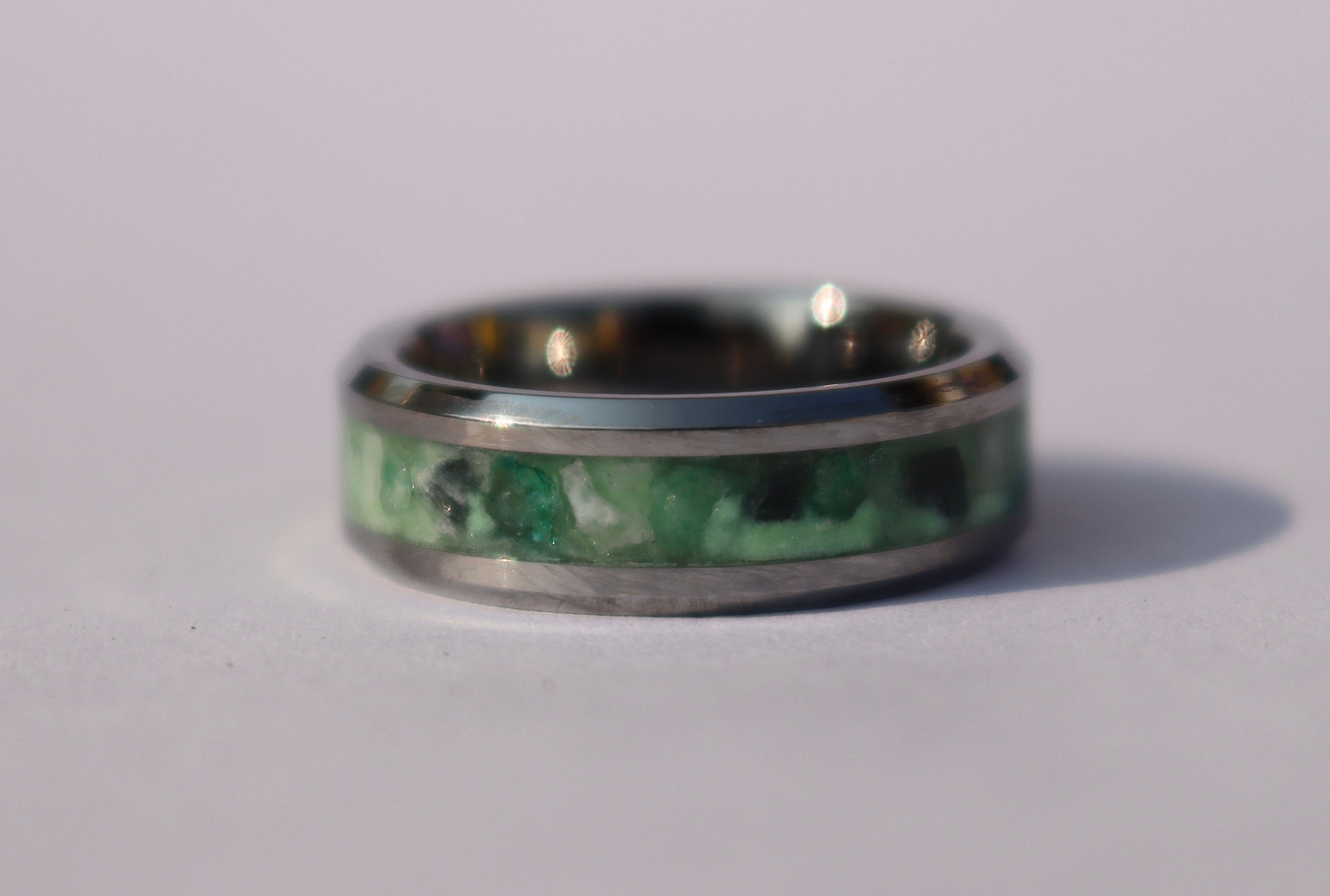 The Emerald City Ring Handmade Emerald Ring Jade Moonstone | Etsy