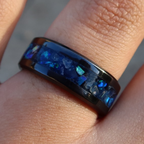 Women Fluorescent Luminous Love Ring That Shines In The Dark Of Heart  Jewellery Adjustable Ring Night Light Glowing Stone | Wish