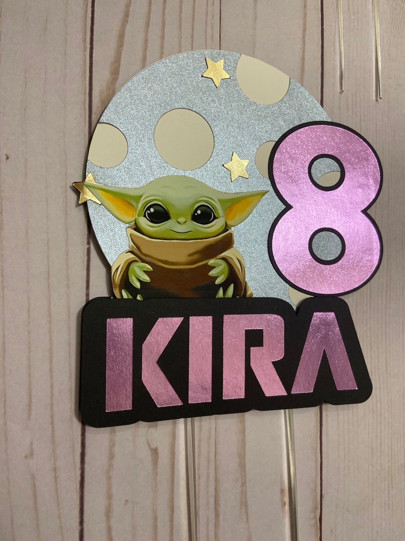 Baby Yoda Cake Topper The Child Cake Topper The Child Cake | Etsy