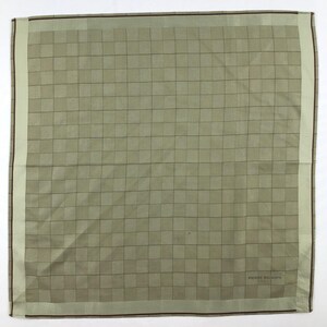 Pierre Balmain Handkerchief Bandana Babushka Wrap Authentic Accessories Luxury Neckwear New Year gift Pocket square