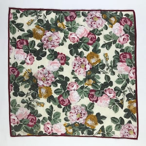 Peyton Place Handkerchief Bandana Babushka Wrap Authentic Accessories Luxury Neckwear New Year gift Pocket square