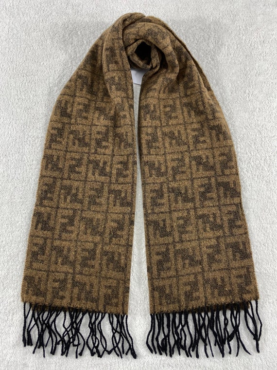 Vintage Fendi Scarf Fendi Muffler Fendi Wool Muffler Fendi - Etsy Canada