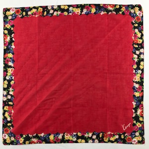 Kenzo Handkerchief Bandana Babushka Wrap Authentic Accessories Luxury Neckwear New Year gift Pocket square