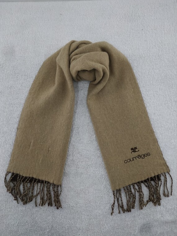 Vintage Courreges Scarf Muffler Accessories Wrap R