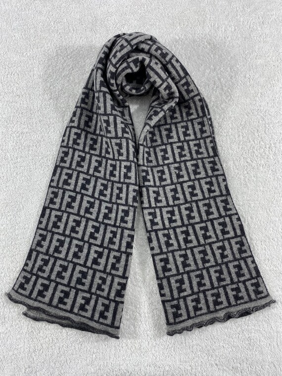 Vintage Fendi Scarf Fendi Muffler Fendi Wool Muffler Fendi - Etsy Canada