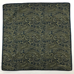 Hiroko Koshino Handkerchief Bandana Babushka Wrap Authentic Accessories Luxury Neckwear New Year gift Pocket square